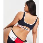 Bas de bikini Tommy Hilfiger multicolores Taille XL plus size pour femme en promo 