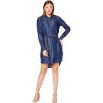 Robes chemisier Tommy Hilfiger bleues en lyocell éco-responsable Taille XL pour femme 