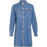 Robes en jean Tommy Hilfiger bleues midi Taille XS classiques pour femme 