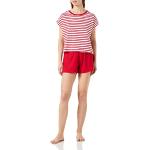Pyjamas Tommy Hilfiger rouges Taille L look fashion pour femme 