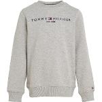 Sweatshirts Tommy Hilfiger Essentials gris clair enfant Taille 14 ans look casual en promo 