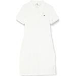 Robes Polo Tommy Hilfiger blanches Taille S look casual pour femme en promo 