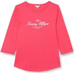 T-shirts Tommy Hilfiger Bright roses en coton à manches courtes à manches longues à col rond Taille XXL look casual pour femme 