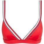 Hauts de bikini Tommy Hilfiger rouges à motif papillons Taille XS look fashion pour femme en promo 
