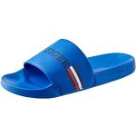Tommy Hilfiger Homme Claquettes Flag Pool Slide Sandales de Bain, Bleu (Ultra Blue), 40 EU