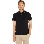 T-shirts fashion Tommy Hilfiger noirs en coton bio Taille XL look casual pour homme en promo 
