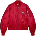 Blousons bombers Tommy Hilfiger rouges Taille XS look sportif pour homme 