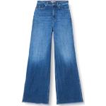 Jeans flare Tommy Hilfiger bleues foncé en denim stretch W31 look casual pour femme 
