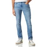 Jeans skinny Tommy Hilfiger bleues foncé en denim stretch W31 look casual pour homme 