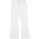 Jeans évasés Tommy Hilfiger blancs en denim Taille 3 XL pour femme 