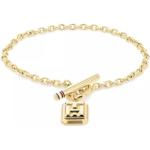 Bracelets en or Tommy Hilfiger dorés en inox look fashion pour femme 