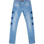 Jeans skinny Tommy Hilfiger bleues claires Taille 10 ans pour fille de la boutique en ligne Miinto.fr avec livraison gratuite 