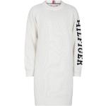 Robes à manches longues Tommy Hilfiger blanches en coton lavable en machine Taille 8 ans pour fille de la boutique en ligne Miinto.fr avec livraison gratuite 