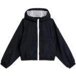 Vestes à capuche Tommy Hilfiger bleues éco-responsable Taille 10 ans classiques pour fille de la boutique en ligne Miinto.fr avec livraison gratuite 