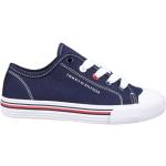 Chaussures montantes Tommy Hilfiger bleues en caoutchouc Pointure 39 look sportif pour enfant 