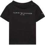 T-shirts à col rond Tommy Hilfiger noirs en coton bio éco-responsable lavable en machine Taille 9 ans pour fille de la boutique en ligne Miinto.fr 