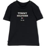 T-shirts à col rond Tommy Hilfiger bleu marine en jersey Taille 9 ans pour fille de la boutique en ligne Miinto.fr 