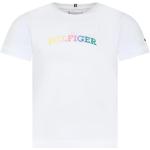 T-shirts à col rond Tommy Hilfiger blancs Taille 4 ans classiques pour fille de la boutique en ligne Miinto.fr avec livraison gratuite 
