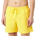 Shorts de bain Tommy Hilfiger jaunes Taille L look sportif pour homme en promo 