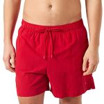 Shorts de bain Tommy Hilfiger rouges Taille L look sportif pour homme 