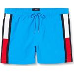 Shorts de bain Tommy Hilfiger bleues foncé Taille XXL pour homme en promo 