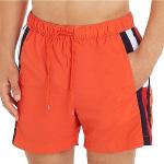 Shorts de bain Tommy Hilfiger orange Taille L pour homme en promo 