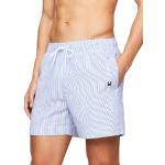 Shorts de bain Tommy Hilfiger blancs en polyester lavable en machine Taille XL look fashion pour homme en promo 