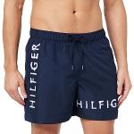 Shorts de bain Tommy Hilfiger bleues foncé Taille S look sportif pour homme en promo 