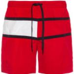 Shorts de bain Tommy Hilfiger rouges Taille M look fashion pour homme 