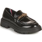 Chaussures casual Tommy Hilfiger noires Pointure 40 avec un talon entre 3 et 5cm look casual pour enfant 
