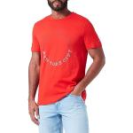 Tommy Hilfiger Homme T-Shirt Manches Courtes Encolure Ronde, Rouge (Fireworks), 3XL