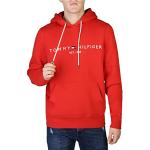Sweats Tommy Hilfiger rouges Taille S look fashion pour homme 
