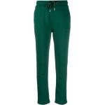 Pantalons taille élastique Tommy Hilfiger verts coupe regular pour femme en promo 