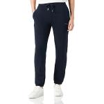 Pantalons classiques Tommy Hilfiger bleues foncé tapered bio Taille S look fashion pour femme 