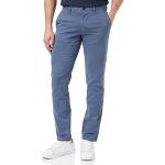 Pantalons classiques Tommy Hilfiger TH bleu indigo en satin délavés stretch W28 look casual pour homme en promo 