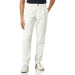 Tommy Hilfiger Pantalon Homme Chelsea Chino Premium Chino, Blanc (White), 31W / 34L
