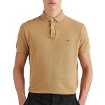 T-shirts fashion Tommy Hilfiger kaki en coton bio à manches courtes Taille XS classiques pour homme 