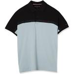 T-shirts fashion Tommy Hilfiger bleues foncé en coton à manches courtes Taille L classiques pour homme 