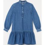 Robes en jean Tommy Hilfiger Denim en denim à volants pour fille de la boutique en ligne Debijenkorf.fr avec livraison gratuite 