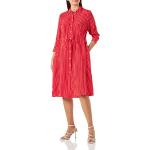 Robes d'été Tommy Hilfiger rouges minis à manches longues Taille XL look casual pour femme 