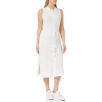 Robes Polo Tommy Hilfiger blanches Taille L look casual pour femme en promo 