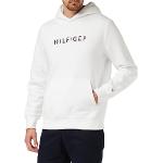 Sweats Tommy Hilfiger blancs à capuche Taille XXL look sportif pour homme en promo 
