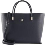 Tommy Hilfiger New Casual Satchel AW0AW13183, Sacoches Femme, Bleu (Space Blue), OS