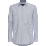 Chemises Tommy Hilfiger bleues à rayures rayées Taille 3 XL look casual pour homme 