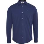 Chemises Tommy Hilfiger bleues col anglais Taille M look casual 