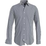 Chemises cintrées Tommy Hilfiger multicolores à rayures en popeline stretch Taille 3 XL look casual 