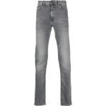 Jeans slim Tommy Hilfiger gris délavés stretch W33 L36 pour homme en promo 