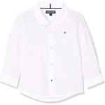Chemises Tommy Hilfiger Bright blanches en coton lavable en machine classiques pour garçon de la boutique en ligne Amazon.fr 