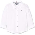 Chemises Tommy Hilfiger Oxford blanches en coton lavable en machine classiques pour garçon de la boutique en ligne Amazon.fr avec livraison gratuite Amazon Prime 