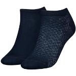 Baskets  Tommy Hilfiger bleu marine en coton Pointure 38 look fashion pour femme 